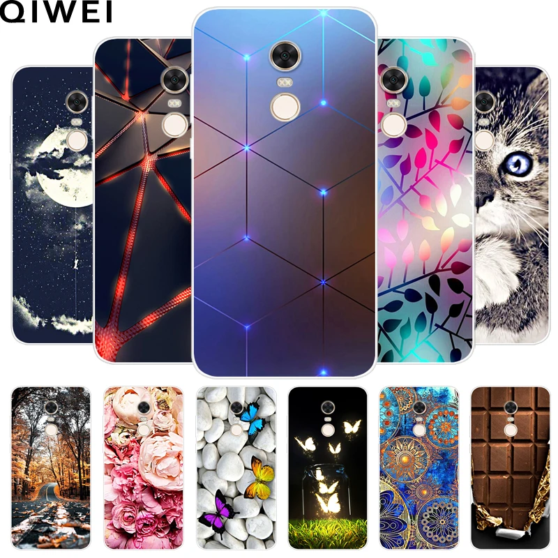 

For Xiaomi Redmi 5 Plus Case Redmi 5Plus Cover 5.99'' Soft TPU Silicone Back Cover For Xiaomi Redmi 5 Plus Phone Cases Fundas