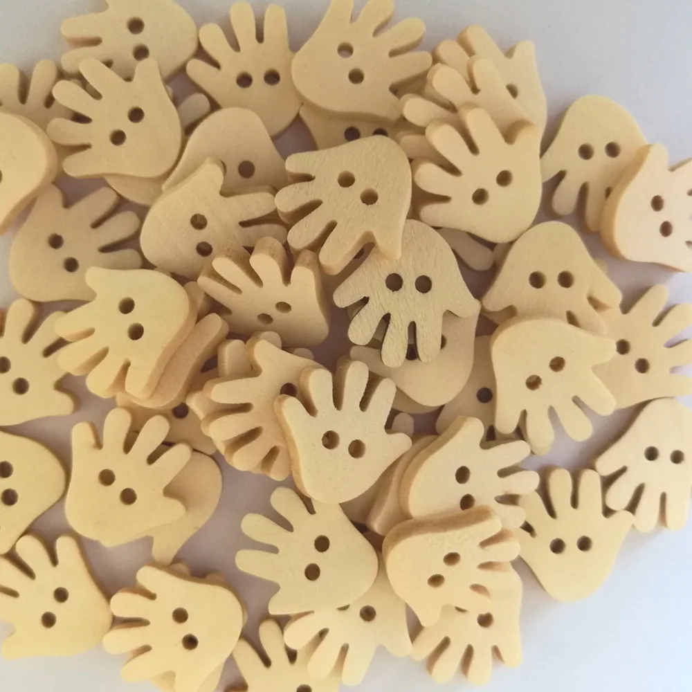 50 шт. детские деревянные пуговицы с 2 отверстиями|wooden buttons|sewing buttonswood sewing buttons |