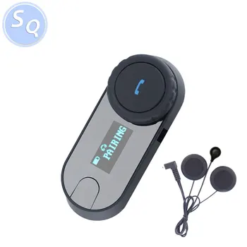 

Soft Earphone LCD Screen FM TCOMSC HIFI Direct Talk DSP Full Duplex interphone helmet headset bluetooth moto helmet intercom