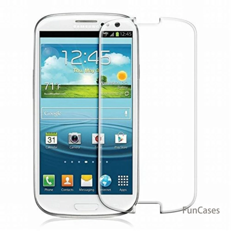 Стекло для samsung galaxy S3 S4 S5 S6 S7 защитная пленка 9H жесткая из настоящего закаленного