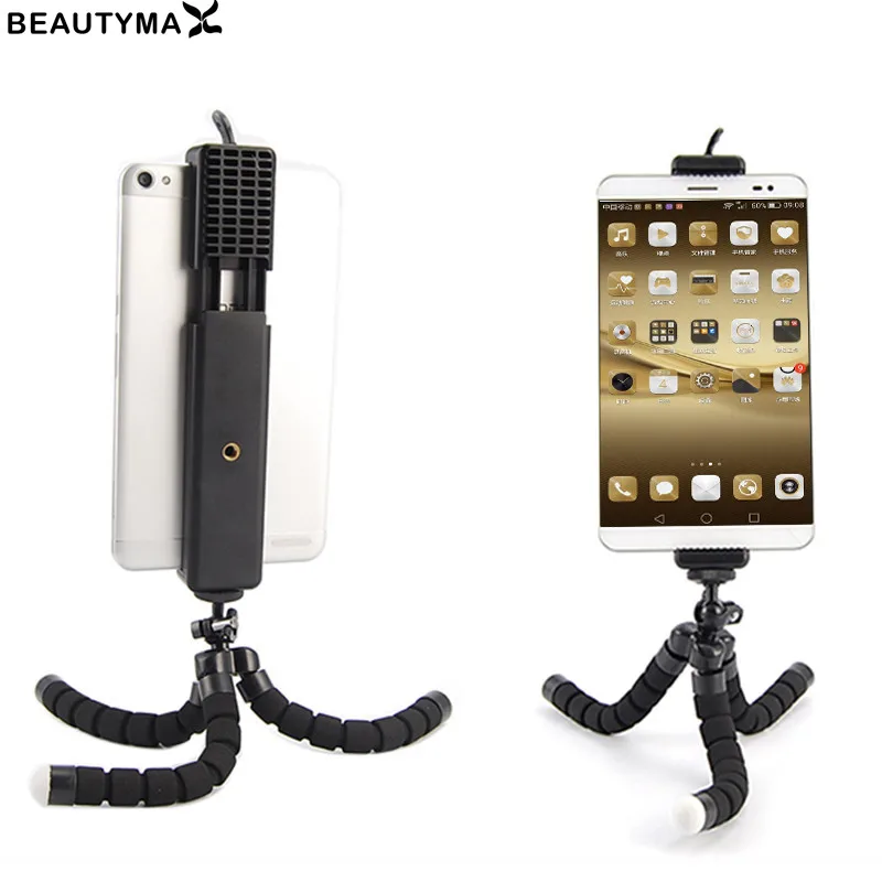 IPad Tablet Adapter Phone Holder Stand Mount Bracket Clip Selfie Stick Tripod