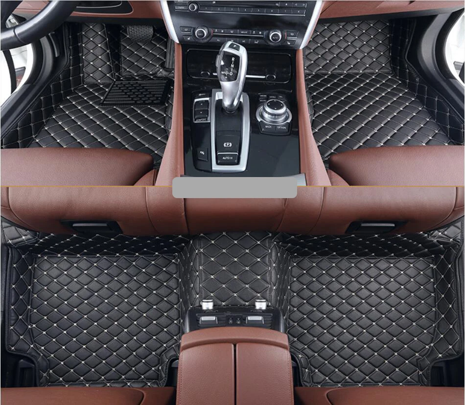 

Car Floor Mats For Mercedes-Benz W463 G350 G400 G500 G550 G55 G63 G65 1990-2017 Foot Carpets Step Mats Embroidery+Leather
