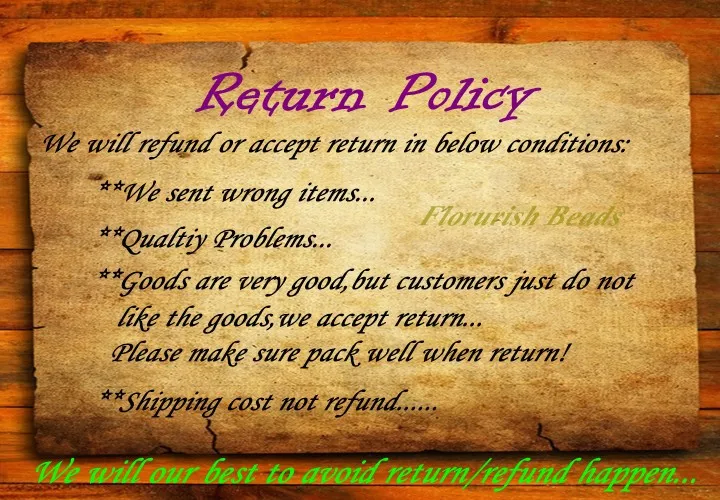 return policy