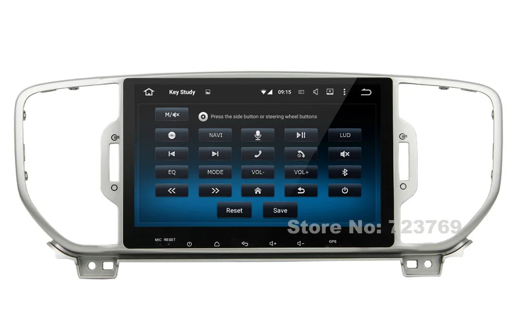 Top 9 inch Screen Android 5.1.1 Car DVD Player Media Stereo Auto Radio Entertainment System for Kia Sportage 2014-2016 16