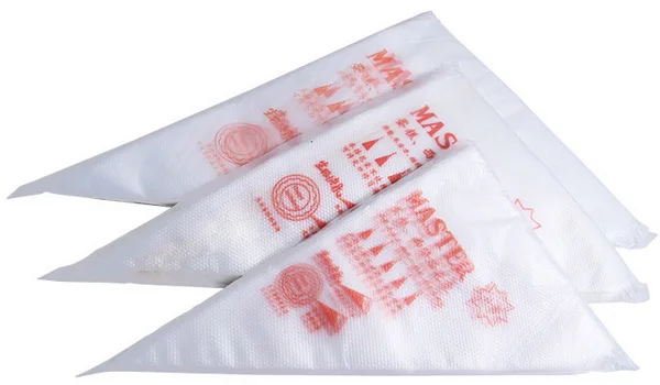 Disposable Piping Bag Icing Fondant Cake Cream Decorating Pastry Tip Tool 100PCS/bag