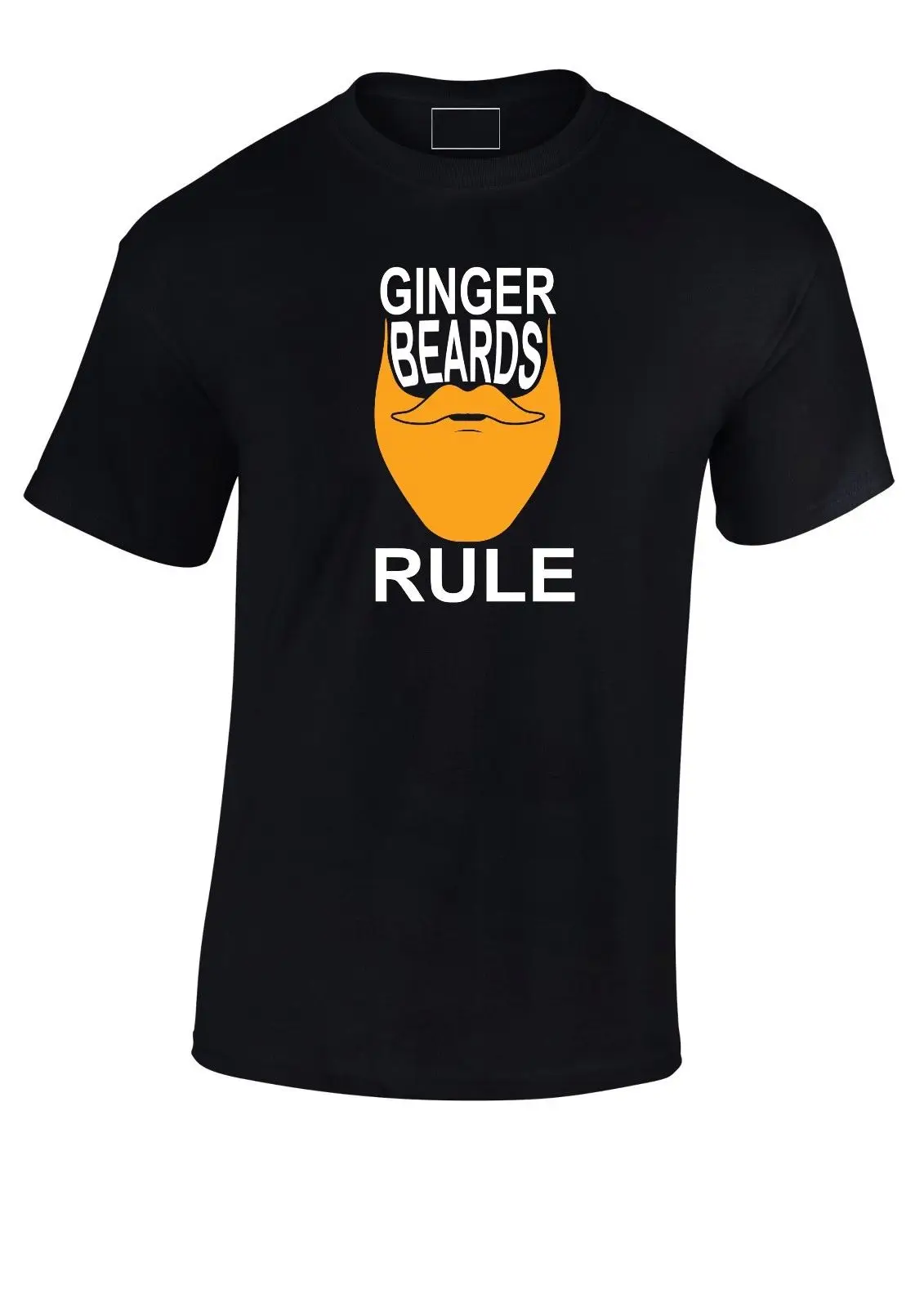 

Новинка 2019, летняя стильная модная футболка, Новая мужская черная футболка с изображением имбиря и бороды, футболка в подарок для папы, дяди, брата, футболки