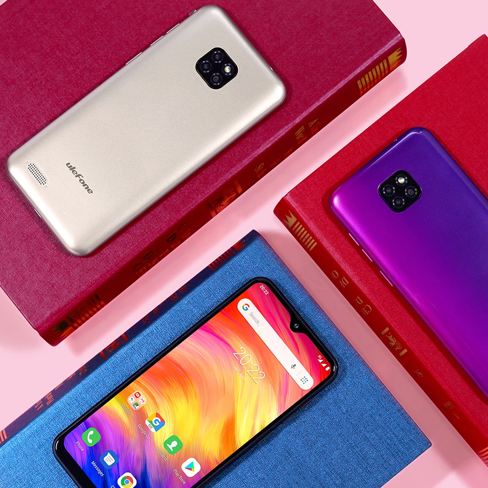  Ulefone Note 7 Smartphone 3500mAh 19:9 Quad Core 6.1inch Waterdrop Screen 16GB ROM Mobile phone WCD