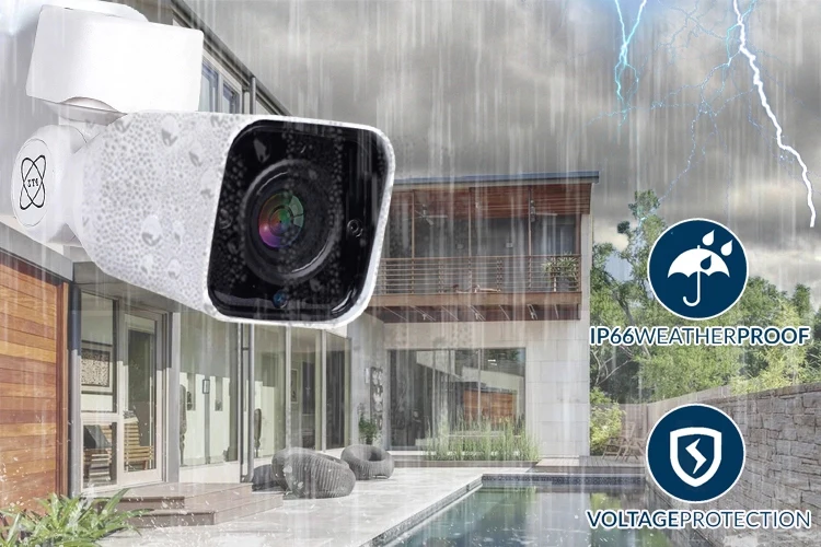 LOXCAM H.265+ 8CH 5MP NVR комплект камер видеонаблюдения системы 5MP PTZ авто зум Открытый ватеростойкая ip-камера безопасности Видео набор для наблюдения