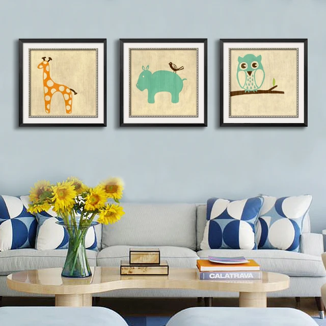 Cartoon Cute Animals Canvas Paintings Nursery Wall Art Posters And Prints Pop Toddler Pictures For Kids Cartoon Cute Animals Canvas Paintings Nursery Wall Art Posters And Prints Pop Toddler Pictures For Kids