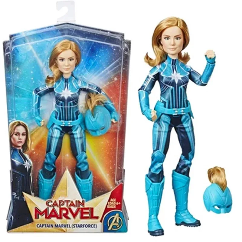 

Original Avengers Vol.3 Superhero Carol Danvers Movable Joints PVC Action Figure Collection Model Toy X511