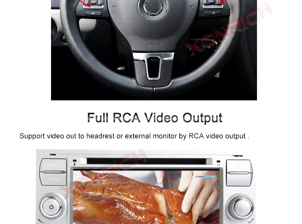 Excellent Car Multimedia Player 2Din Car Radio GPS Android 8.1 32GROM For Ford Focus 2 Mondeo 4 C-Max S-Max Ford Fiesta Kuga Fusion Galaxy 19