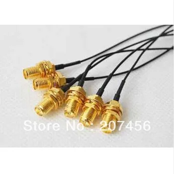 

6pcs U.FL MMCX To SMA/RF-SMA IPX To SMA Jumper Cable
