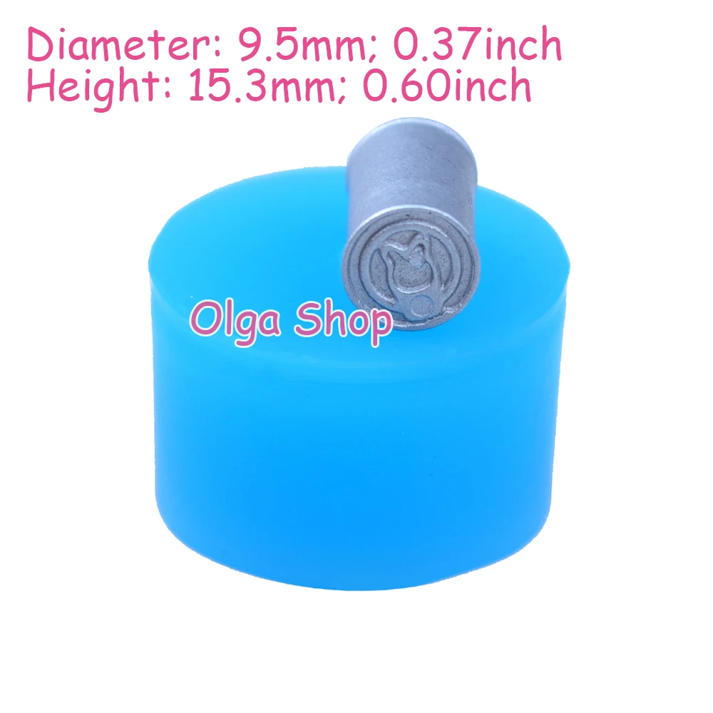 

FYL407 15.3mm 3D Can Silicone Push Mold - for Dollhouse, Fondant, DIY Handmade, Candle, Scrapbooking, Resin Polymer Clay Mold