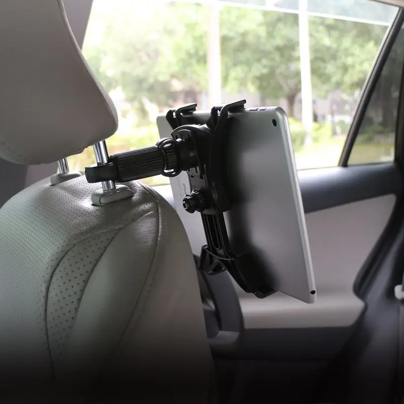Автомобильное заднее сиденье, подставка для планшета, ПК, подголовник, держатель, поддержка для Iipad, автомобильное заднее сиденье, держатель для samsung, подставка, Универсальное крепление, вращающееся на 360 градусов