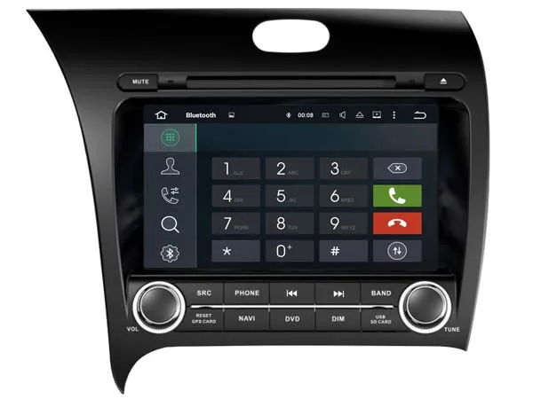 Perfect Android 8.1.0 2GB ram car dvd Audio player FOR KIA K3/FORTE/CERATO 2013 2014 auto headunit autoradio stereo bluetooth NAVI GPS 3