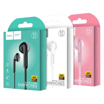 

M39 Earphone Headphone with mic Built-in Microphone 3.5mm Wired Earbuds Earphone Gaming for ip phone Huawei Xiaomi Headset