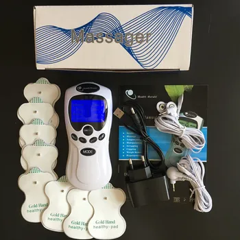 

EMS Tens Therapy Machine Unit Body Slimming Massager Pulse Massage Electric Muscle Stimulator health care with retail box