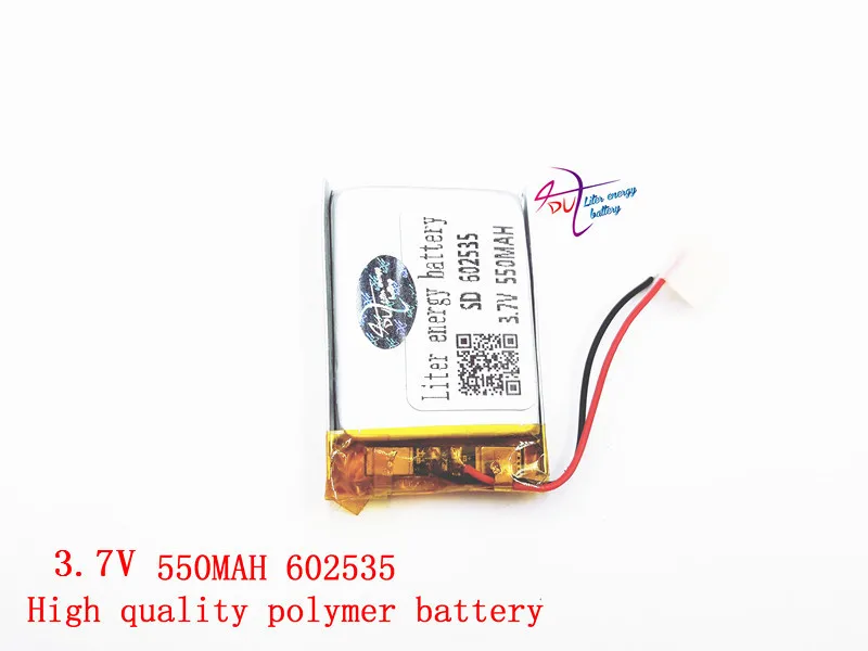 

Polymer lithium battery 3.7 V, 602535 062535 550MAH can be customized wholesale CE FCC ROHS MSDS quality certification