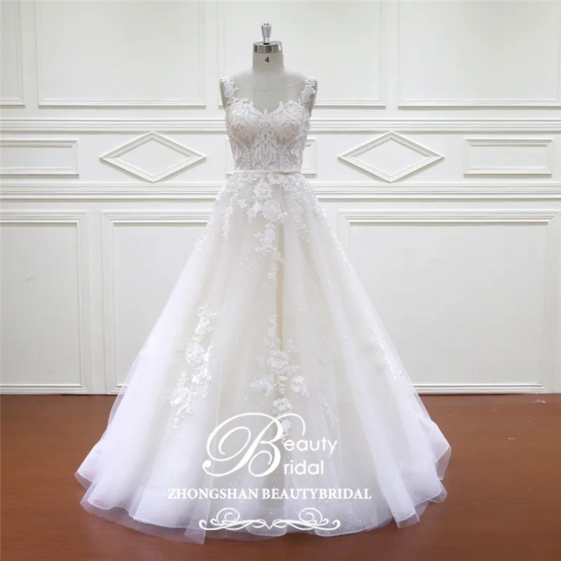 Beautybridal Robe de Mariage милое богемное кружевное винтажное богемное пляжное свадебное платье романтическое свободное платье XF16017