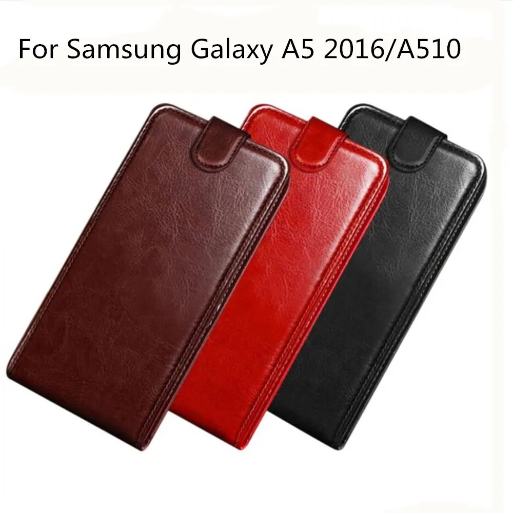Чехлы для телефонов Samsung Galaxy A5 2016 чехол роскошный Флип PU кожаный A510 A510f A5100 |