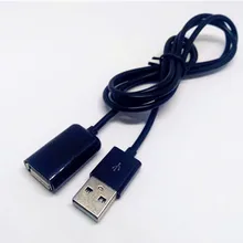 50cm 100cm USB 2.0 Extension Cable Adapter Connector Male to Female Data Sync Cord Cable Cord Wire For PC Laptop Computer