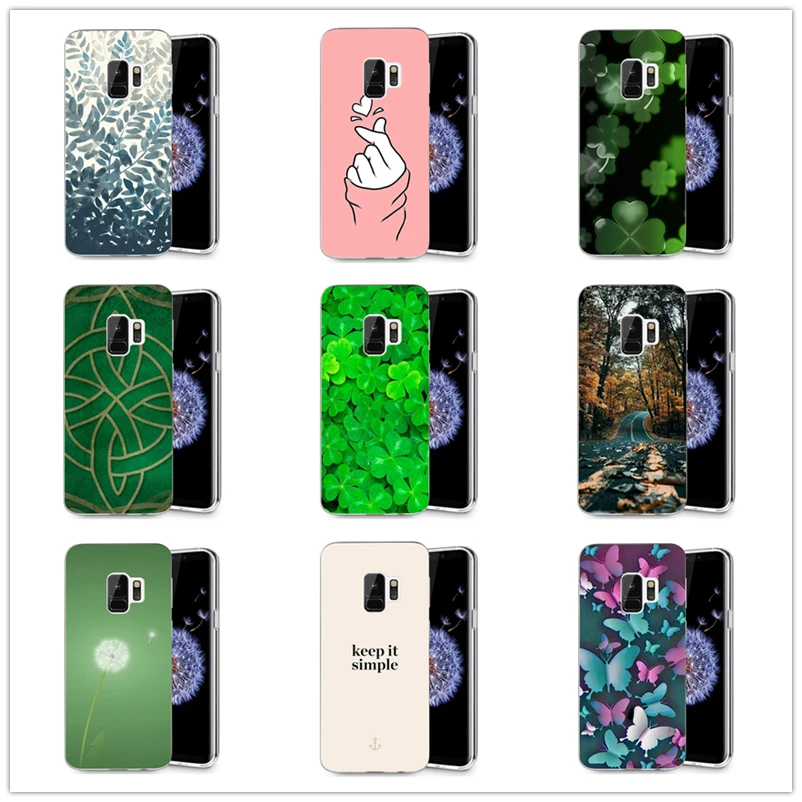 For Samsung Galaxy S3 S9 S9Plus S8 Plus S7 edge Note 8 TPU Colorful Froral Soft Painted Design Shell Cover Fundas R125 |