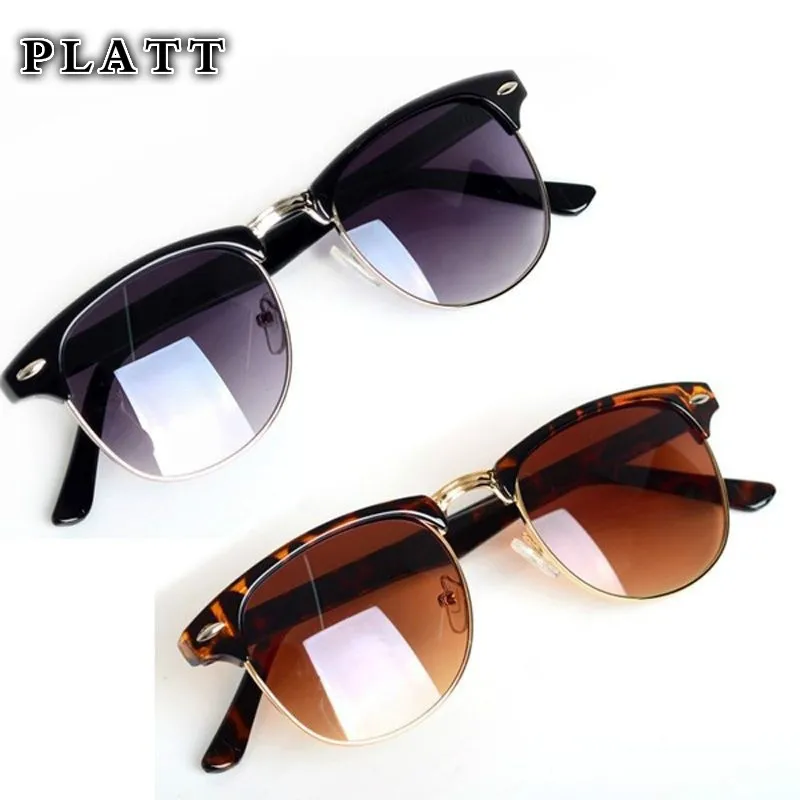 

Hot Fashion Eyewear Vintage Retro Unisex Sunglasses Women Brand Designer Men Sun Glasses 2 Colors Oculos De Sol Feminino