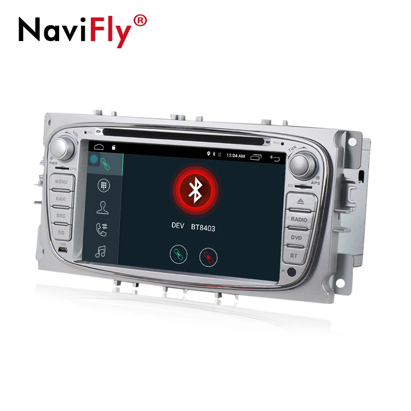 Flash Deal NaviFly Android 7.1 Car dvd multimedia player radio For FORD Mondeo S-MAX C-Max FOCUS 2008 2009 2010 2011 with GPS Navi 4G WIFi 3