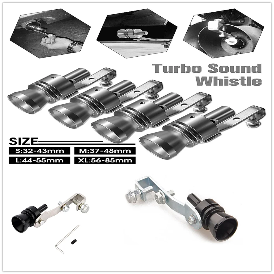 

Car Exhaust Pipe Muffler Sound Whistle Simulator for Nissan Altima 370Z Xmotion X-Trail Qashqai NISS LIVINA MARCH X-TRAIL