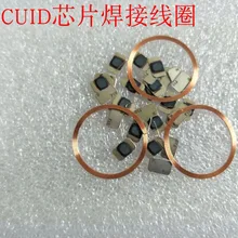 IC coil сварочная этикетка CUID чип перезаписываемая копия RFID высокочастотная 13,56 МГц Размер Диаметр 26 мм HF COB и антенна 10 шт./партия