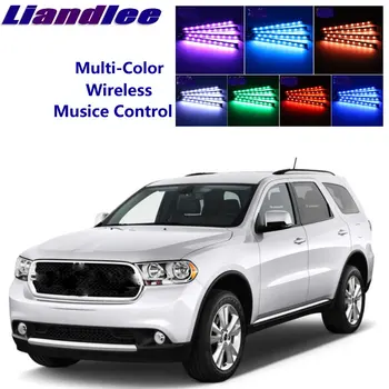 

LiandLee Car Glow Interior Floor Decorative Seats Accent Ambient Neon light For Dodge Durango MK3 2011~2015