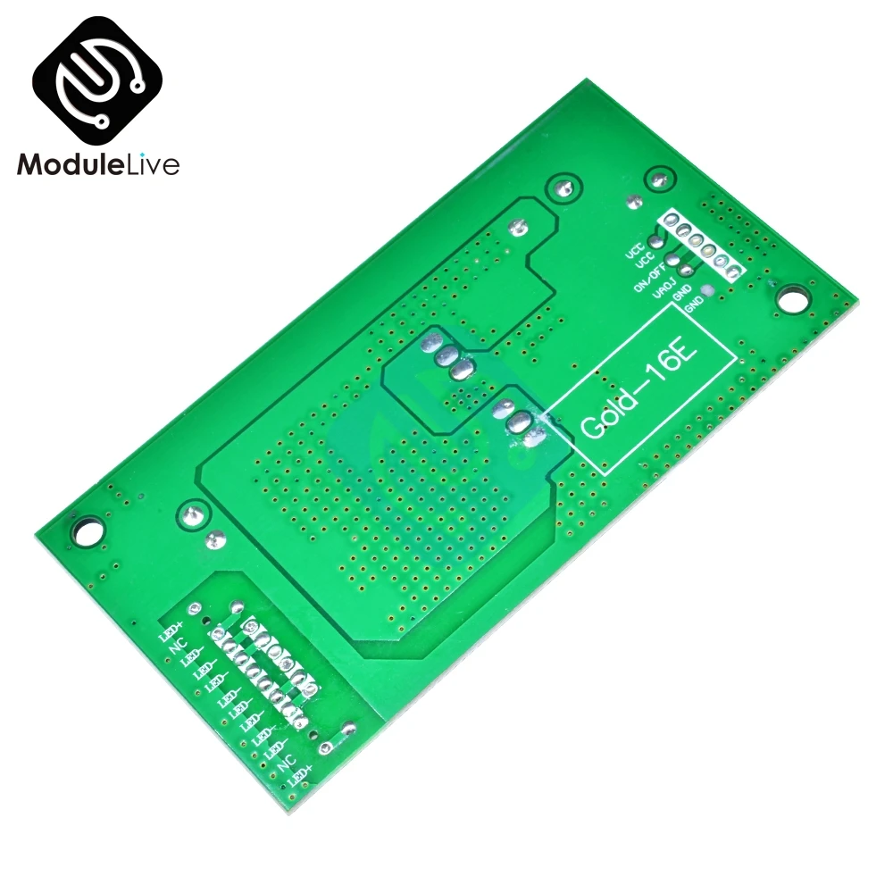 14-37 дюймов светодиодный lcd Универсальный ТВ ПОДСВЕТКА постоянный ток плата драйвер повышающий Повышающий Модуль 10,8-24 В до 15-80 в