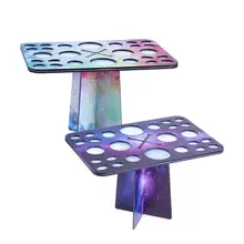 

26 Holes Makeup Brush Drying Rack Dry Brush Holder Convenient And Practical To Dry Brush Display Shelf Cosmetics Make Up Tools