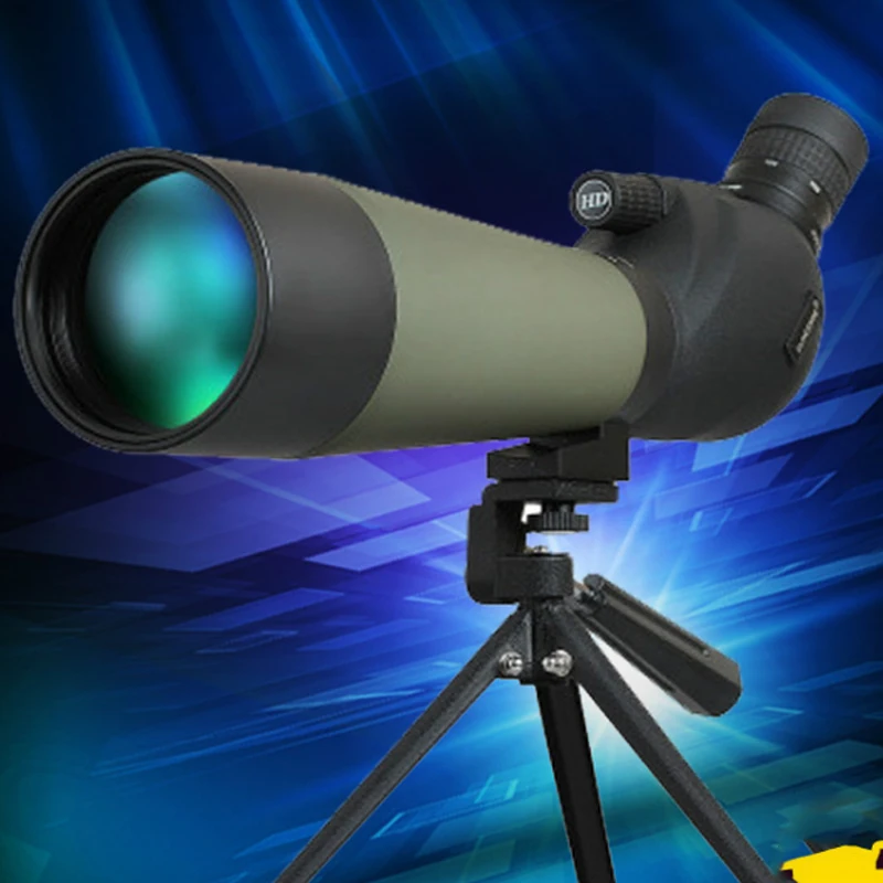 

High Power Monocular 20-60x80 Target Observing Telescope High Definition Hand-held Spotting Scope For Outdoor Activities