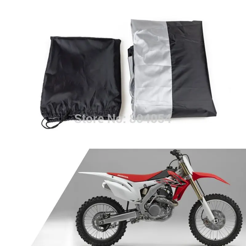 Waterproof Motorcycle Cover For Honda CR80 CR125 CR250 CRF230 CRF250 CRF450 XR/XL125-600 230x95x125cm