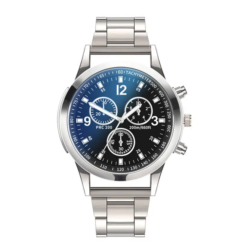 Для мужчин часы, изысканные роскошные без Водонепроницаемый Нержавеющая сталь luxury Аналоговый наручные часы Спорт Кварцевые часы Montre Homme CC4