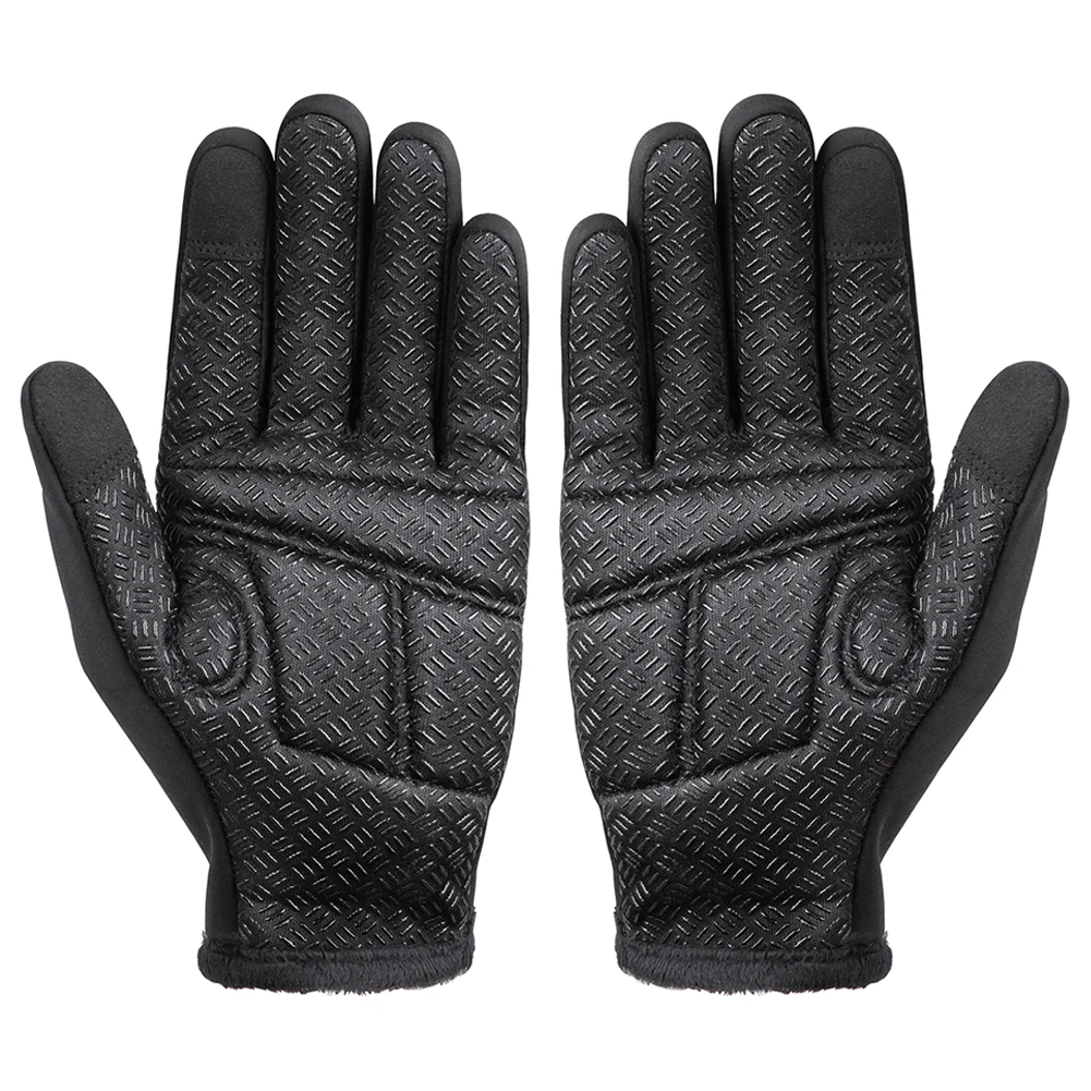 الشتاء الدراجات دراجة قفازات يندبروف الحرارية الدافئة الصوف الدراجة قفاز الرجال النساء دراجة نارية الثلوج التزلج الرياضة قفازات luvas دي