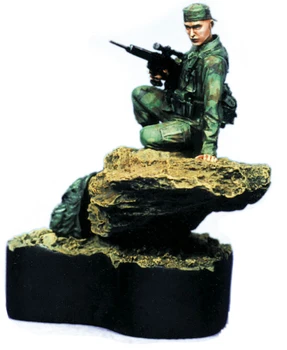 

1/35 U.S. SOLDIER Grenada (HAVE BASE ) Resin Model Miniature gk Unassembly Unpainted