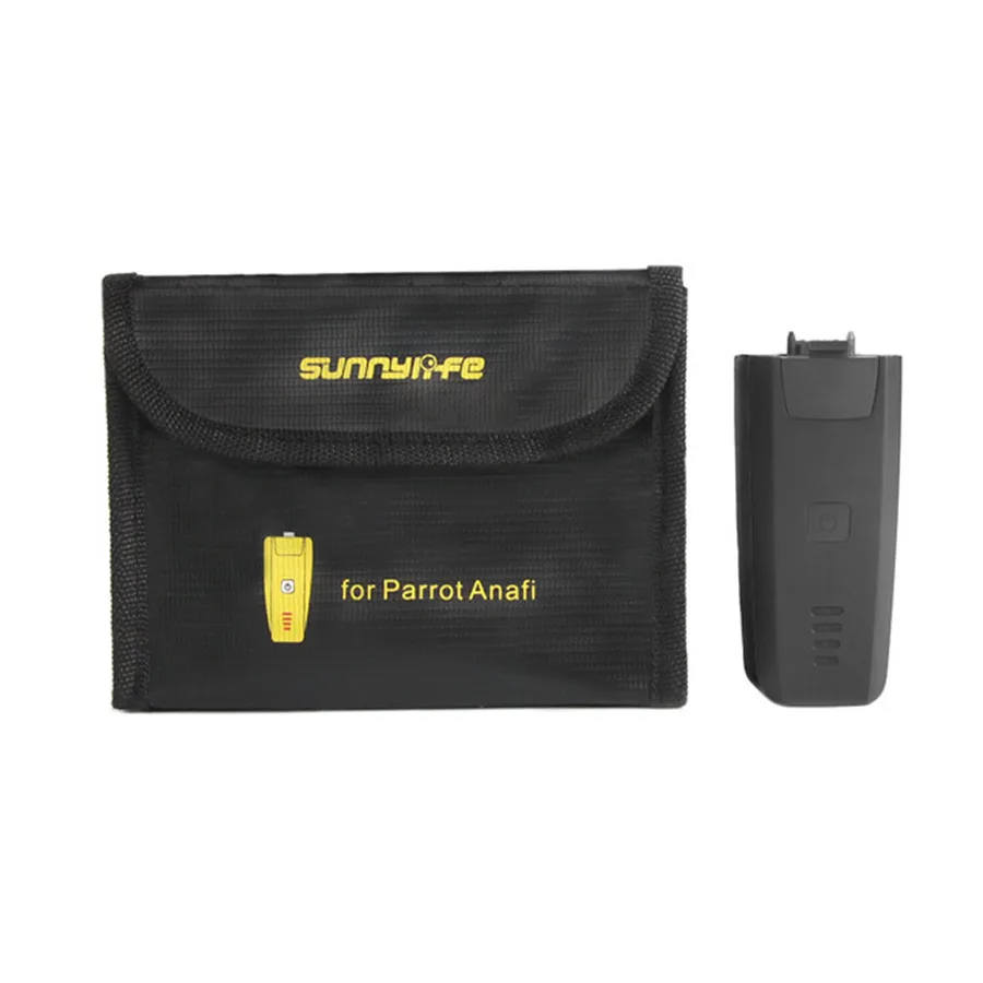 Lipo Battery Explosion-proof Dampproof Fireproof Safety Bag Storage Case Charging Guard for Parrot Anafi RC Drone Accessorie-9