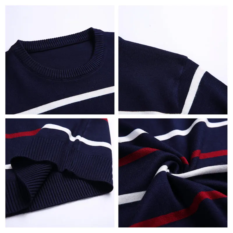 Pullover Men Brand Clothing 2019 Autumn Winter Wool Slim fit Sweater Men Casual Striped Pull Jumper Men Pullover Men Brand Clothing 2019 Autumn Winter Wool Slim fit Sweater Men Casual Striped Pull Jumper Men