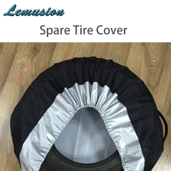 

Car-styling 1X Car Dustproof Spare tire cover Accessories Rainproof cover For Toyota corolla Hyundai solaris i30 Peugeot 206 307