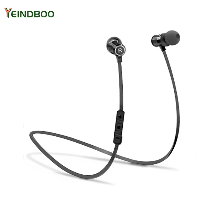

YEINDBOO Earphone Wireless Stereo with Mic Calls Music Earbuds for Samsung iPhone Xiaomi Magnetic Sports earphone