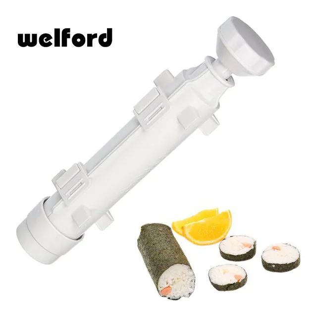 Make Sushi Roller Kitchen Sushi Mold Maker Bazooka Rice Meat Vegetables DIY Making Kitchen font b