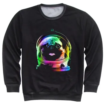 

Joyonly Children Colorful Galaxy Cute Pug Astronaut Flag Horse Cat Animal Printed Hoodies Boys Girls Fashion Hoodies Kids Tops