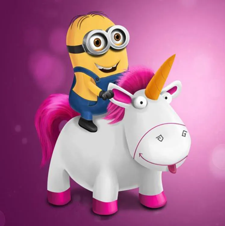 

Full Square Drill 5D DIY Diamond Embroidery Cartoon Minions Diamond Painting Cross Stitch Unicorn Rhinestone Mosaic
