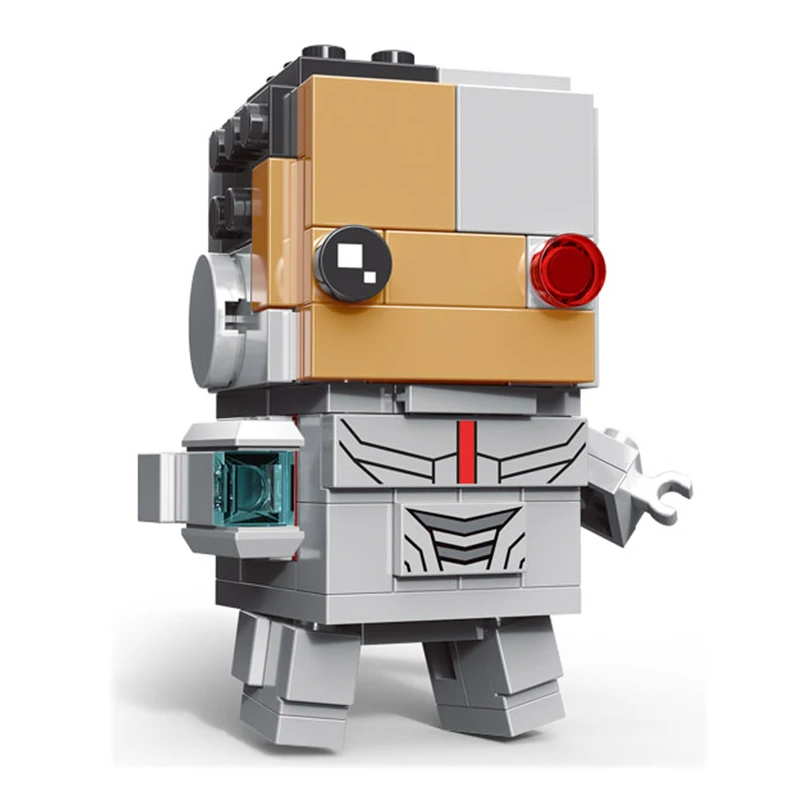 Decool мини-фигурки с надписями DC Marvel Super Heroes Endgame Мстители Бэтмен Brickheadz строительные блоки кирпичи игрушки - Цвет: Style 17