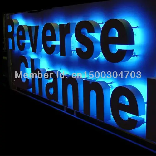 

Factory Outlet Outdoor Backlit LED stainless steel letters