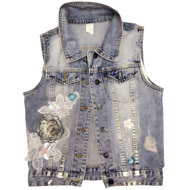 

Ripped Coats New Fashion Arrival Women Denim Jackets Vintage Casual Coat Female Jean Outerwear Women Basic Coats Hole