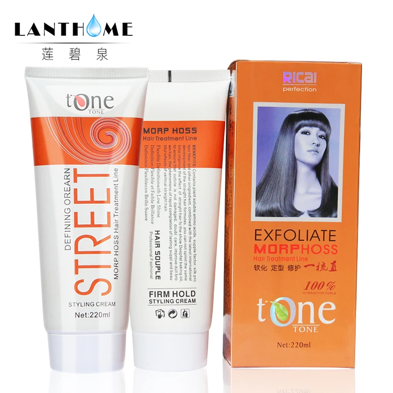 Pure Natural Hair Relaxer Hair Straightening Keratin Straightener