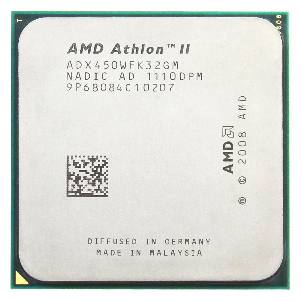 AMD Athlon II X3 450 3,2 ГГц трехъядерный процессор ADX450WFK32GM Socket AM3 938pin